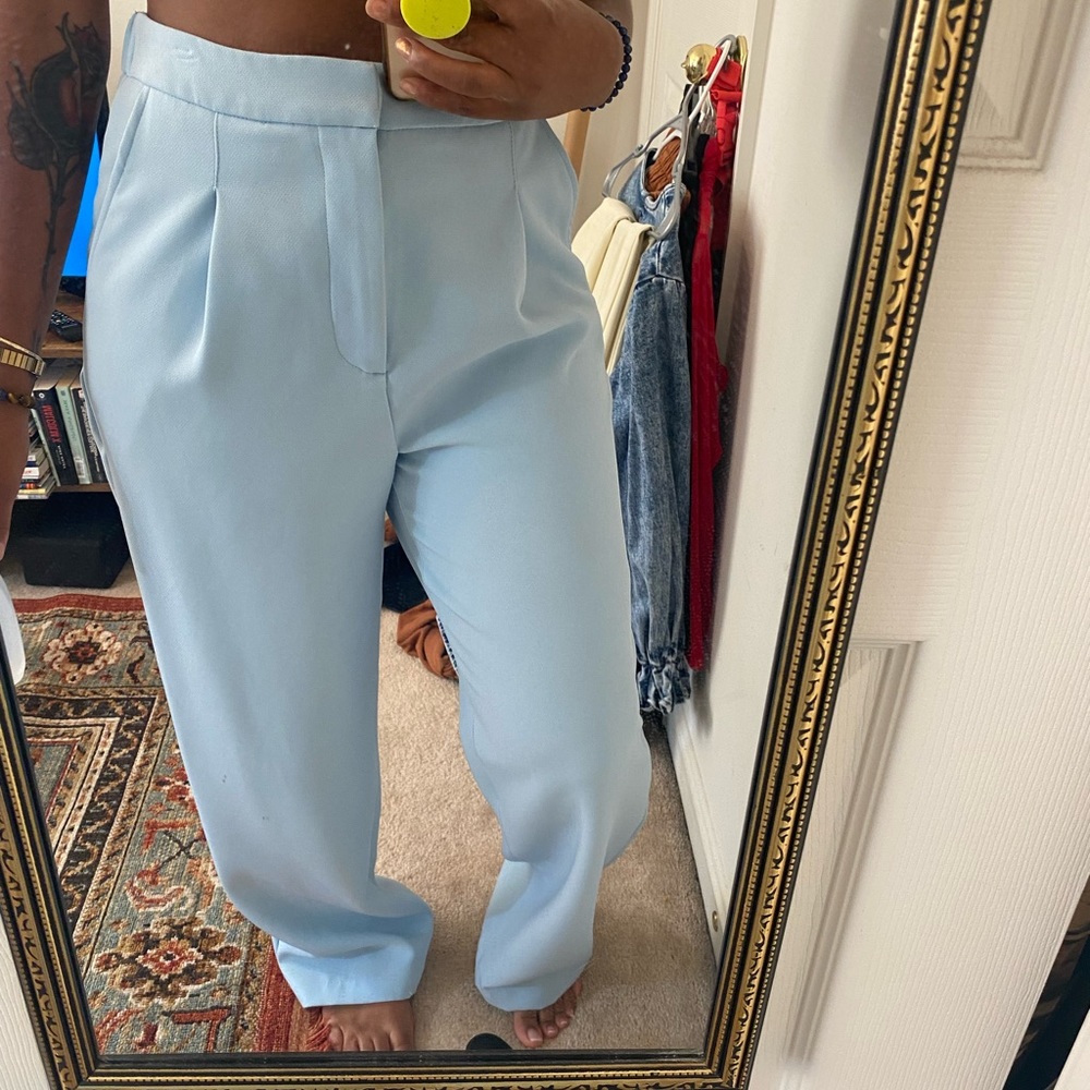 Baby Blue Trousers- Urban Outfitters- Size M